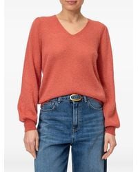 Twinset - Sequin-Embellished V-Neck Sweater - Lyst