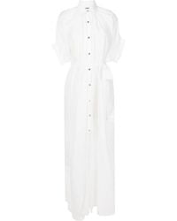 Amir Slama - Tied-Waist Shirt Dress - Lyst