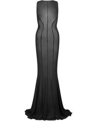 Let's Swim - Mesh Maxi Dress - Lyst