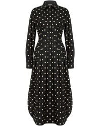 Moschino - ポルカドット プリーツドレス - Lyst