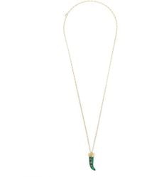 Eshvi - Halskette Mit Malachit - Lyst