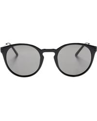 Calvin Klein - Round-Frame Sunglasses - Lyst