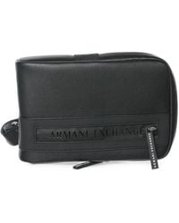 ARMANI EXCHANGE - Logo-Print Backpack - Lyst