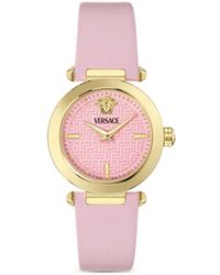 Versace - Reloj Greek Key Dial De 35 Mm - Lyst