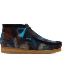 Clarks - Stivali Stringati Con Inserti - Lyst