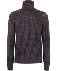 Nuur - Gerippter Rollkragenpullover - Lyst