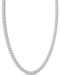 Diamond Essentials - Halskette Mit Synthetischem Diamant - Lyst