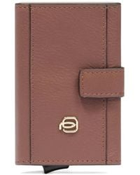 Piquadro - Pop-Up Leather Card Holder - Lyst