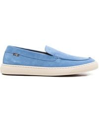 Paul Smith - Suede Apron-Toe Loafers - Lyst