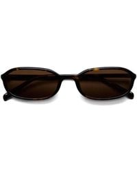 Chimi - Edith Tortoiseshell-Effect Oval-Frame Sunglasses - Lyst