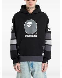 A Bathing Ape - Sudadera Con Capucha Y Motivo Gráfico - Lyst