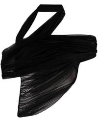 Christopher Esber - Veiled Asymmetric Silk Top - Lyst