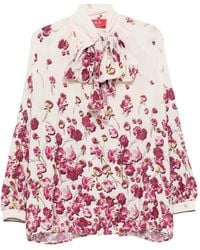 F.R.S For Restless Sleepers - Floral-Print Blouse - Lyst