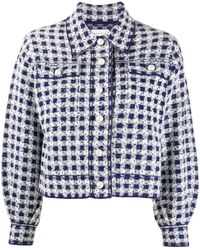 Sandro Tweed Jack - Blauw
