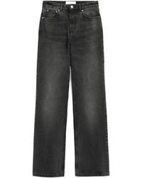Ami Paris - Cotton Large Fit Jeans - Lyst