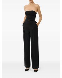 Elisabetta Franchi - Bandeau Belted Jumpsuit - Lyst