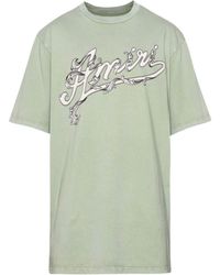 Amiri - Filigree Cotton T-shirt - Lyst