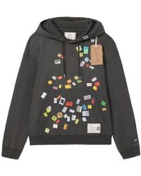 Maison Mihara Yasuhiro - Price-Tag Sticker Printed Hoodie - Lyst