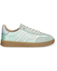 GANT - Stripes Panelled Sneakers - Lyst