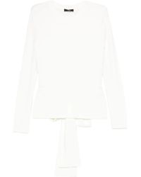 ELEH - Bow-Embellished Jumper - Lyst