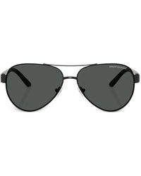 ARMANI EXCHANGE - Pilot-Frame Sunglasses - Lyst