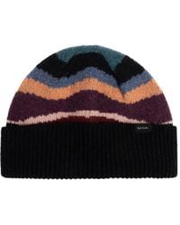 Paul Smith - Striped Beanie Hat - Lyst