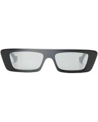 Gucci - Rectangular-Frame Tinted Sunglasses - Lyst