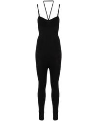 ANDREADAMO - Ribbed-detailed Jumpsuit - Lyst