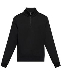 Paul Smith - Side-Stripe Quarter-Zip Sweatshirt - Lyst