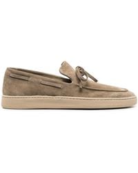 Officine Creative - Suede Slip-on Loafers - Lyst