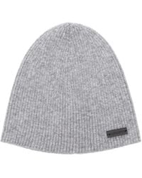 Saint Laurent - Grye Beanie With Logo Patch - Lyst