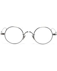 Lunor - Brille Mit Rundem Gestell - Lyst