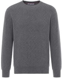 Brunello Cucinelli - Pull En Maille Côtelée - Lyst
