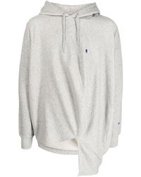 ANREALAGE - Sudadera Con Capucha Y Cordones - Lyst