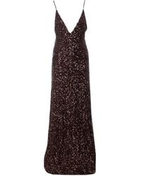 Aniye By - Sequin Spaghetti-Strap Maxi Dress - Lyst