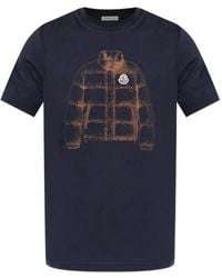 Moncler - Graphic-Print T-Shirt - Lyst