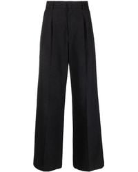 Isabel Marant - High-Waist-Hose Mit Weitem Bein - Lyst