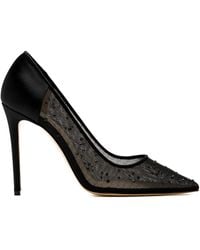 Andrea Wazen - 105Mm Lore Glitz Embellished Pumps - Lyst