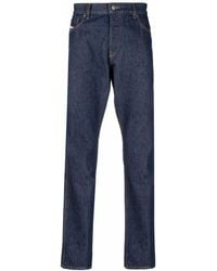 DIESEL - High-rise Straight-leg Jeans - Lyst