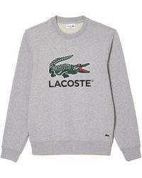 Lacoste - Logo Classic-Fit Sweatshirt - Lyst