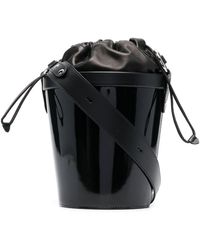 Maison Margiela - Medium Fire Leather Bucket Bag - Lyst