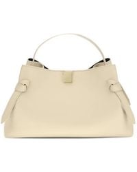 Yuzefi - Gyoza Pebble-Leather Tote Bag - Lyst