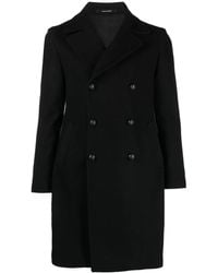 Tagliatore - Double-Breasted Midi Trench Coat - Lyst