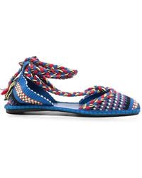 Amambaih - Rosa Braided Ballet Flats - Lyst