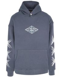 Exit Society - Xxx Logo-Detail Graphic-Print Hoodie - Lyst
