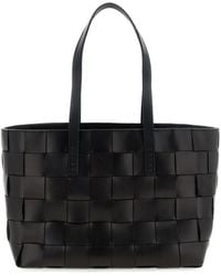 Dragon Diffusion - Japan Checkerboard Woven Leather Tote Bag - Lyst