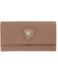 Blauer - Portafoglio Jane Con Battente E Logo - Lyst