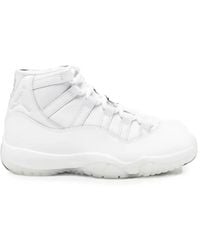 Comme des Garçons - X Air Jordan 11 Leather Sneakers - Lyst