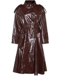 Chloé - Belted Buttoned Coat - Lyst