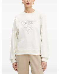 Guess - Sweat À Logo Imprimé Et Sequins - Lyst